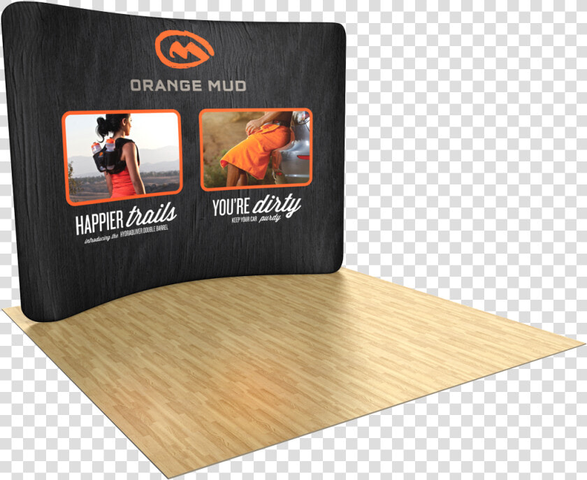 Waveline 10ft Curved Display   Plywood  HD Png DownloadTransparent PNG