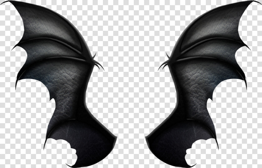 Transparent Bat Wings Clipart   Black Realistic Dragon Wings  HD Png DownloadTransparent PNG