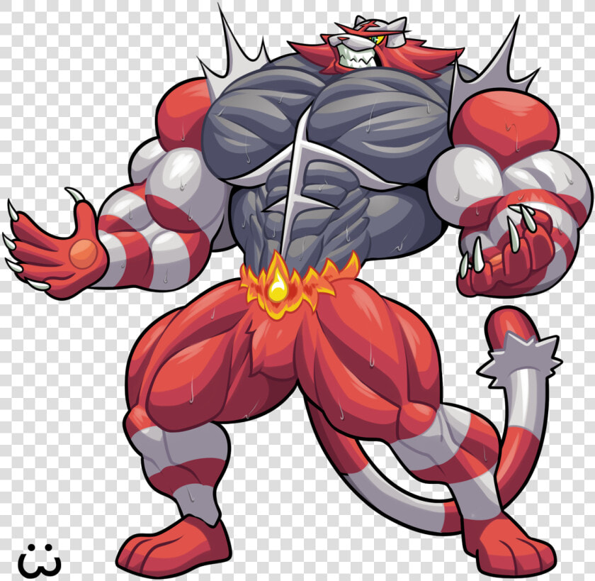 Muscle Incineroar  HD Png DownloadTransparent PNG