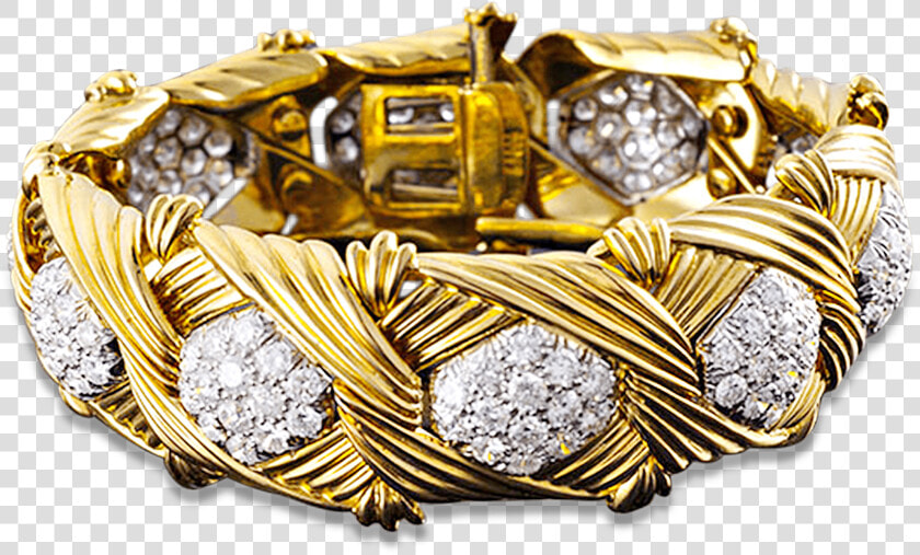 David Webb Gold And Diamond Bracelet   David Webb Bracelet  HD Png DownloadTransparent PNG