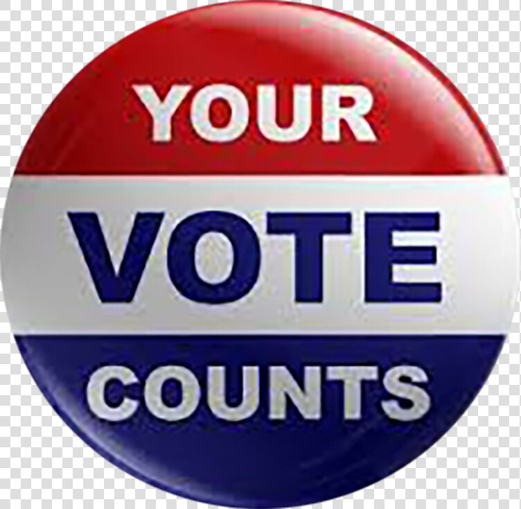 Election   Your Vote Counts Button  HD Png DownloadTransparent PNG