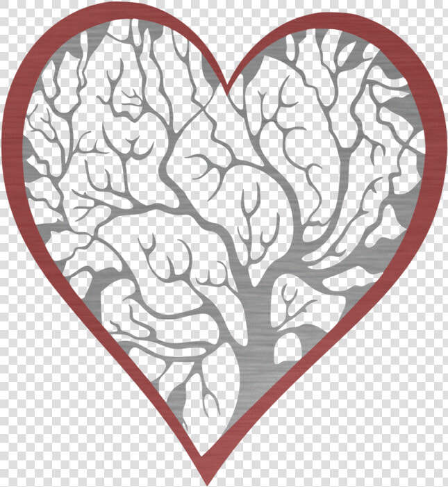 Transparent Heart Tree Png   Drawing On Walls Tree  Png DownloadTransparent PNG