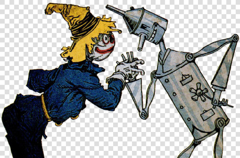 Hurricane Clipart Wizard Oz   Scarecrow And The Tin Man  HD Png DownloadTransparent PNG