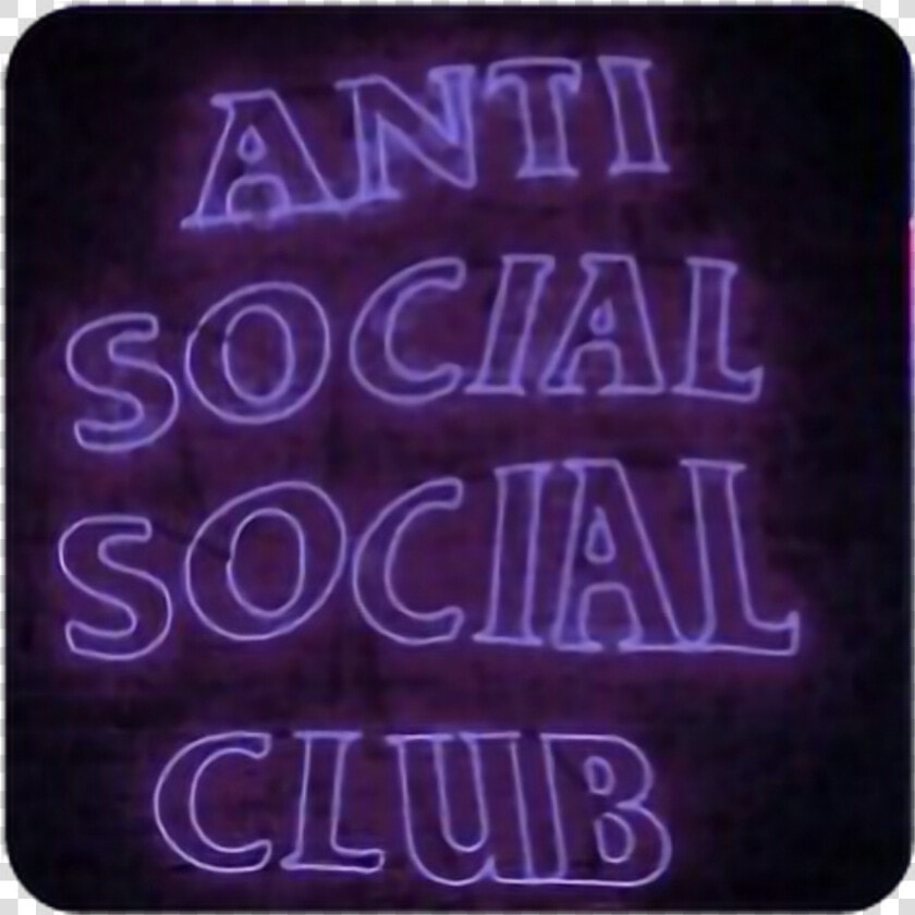  square  antisocial  social  club  antisocialclub  neon   Mouse  HD Png DownloadTransparent PNG