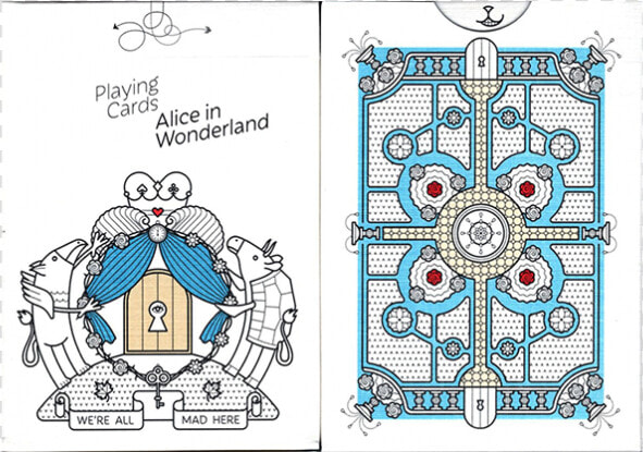 Alice In Wonderland Playing Cards   Alice In Wonderland Playing Cards Uspcc  HD Png DownloadTransparent PNG