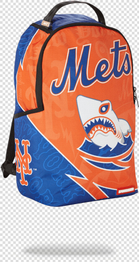 Sprayground Mlb New York Mets Shark Backpack Data   Mets Sprayground Backpack  HD Png DownloadTransparent PNG