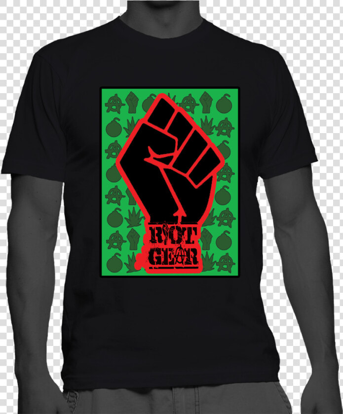 Riot Gear Power Fist   Black Power  HD Png DownloadTransparent PNG