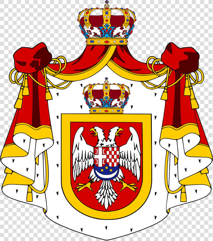 Coat Of Arms Of Prince Paul Of Yugoslavia   Karadjordjevic Coat Of Arms  HD Png DownloadTransparent PNG