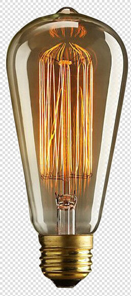 Vintage Lamp Png Pic   Edison Light Bulb Png  Transparent PngTransparent PNG