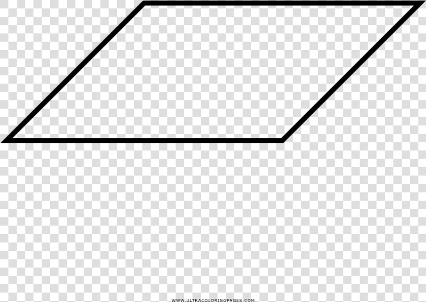 Parallelogram Coloring Page   Imagenes De Paralelogramos Para Colorear  HD Png DownloadTransparent PNG