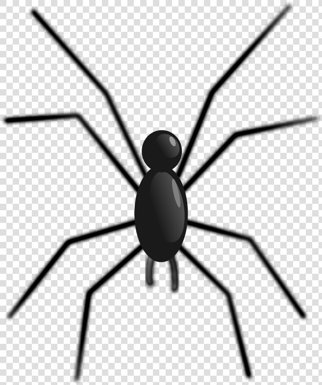 Spider Legs Clip Art   صوره عنكبوت  HD Png DownloadTransparent PNG