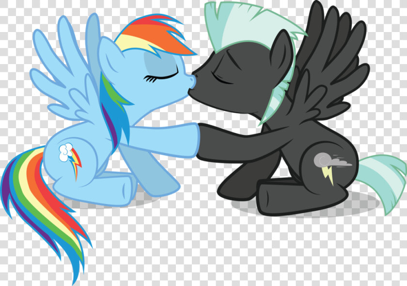 My Little Pony Friendship Is Magic Roleplay Wikia   Mlp Rainbow Dash Kiss  HD Png DownloadTransparent PNG