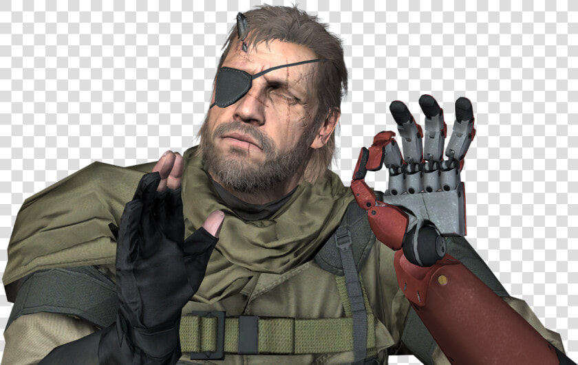 Phantom Zeroes Pain Kojima Solid Big Hideo Clipart   Big Boss Metal Gear Solid 5  HD Png DownloadTransparent PNG