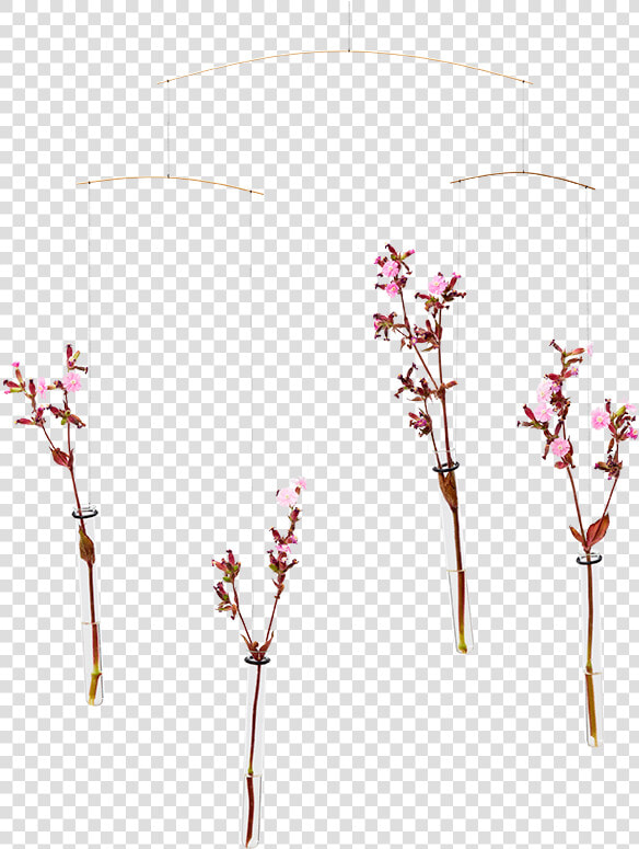 Flensted Mobiles Flying Flowers Mobile  HD Png DownloadTransparent PNG