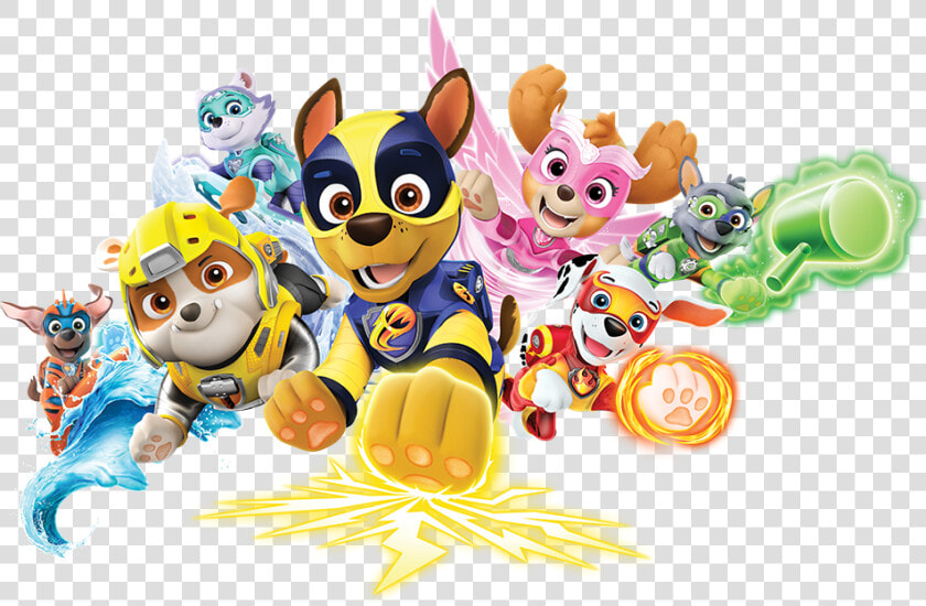 Transparent Paw Patrol Clip Art   Paw Patrol Mighty Pups  HD Png DownloadTransparent PNG