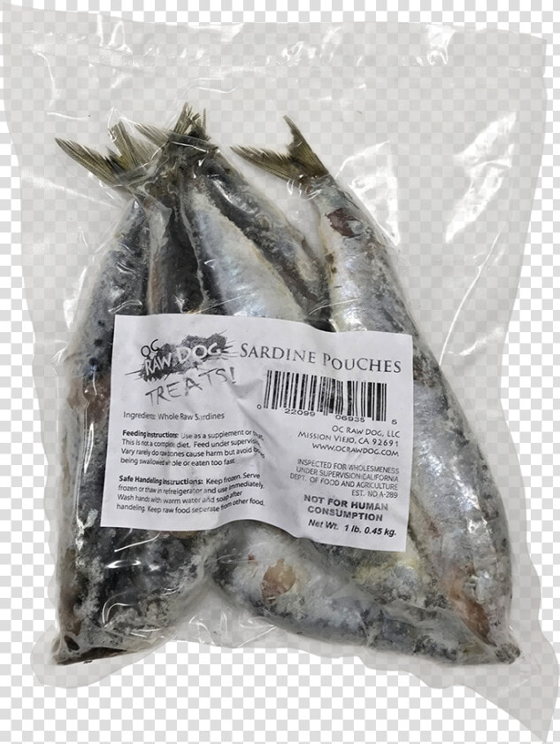 Oc Raw Dog Frozen Sardines 1lb Data large Image   cdn   Oc Raw Frozen Sardines  HD Png DownloadTransparent PNG