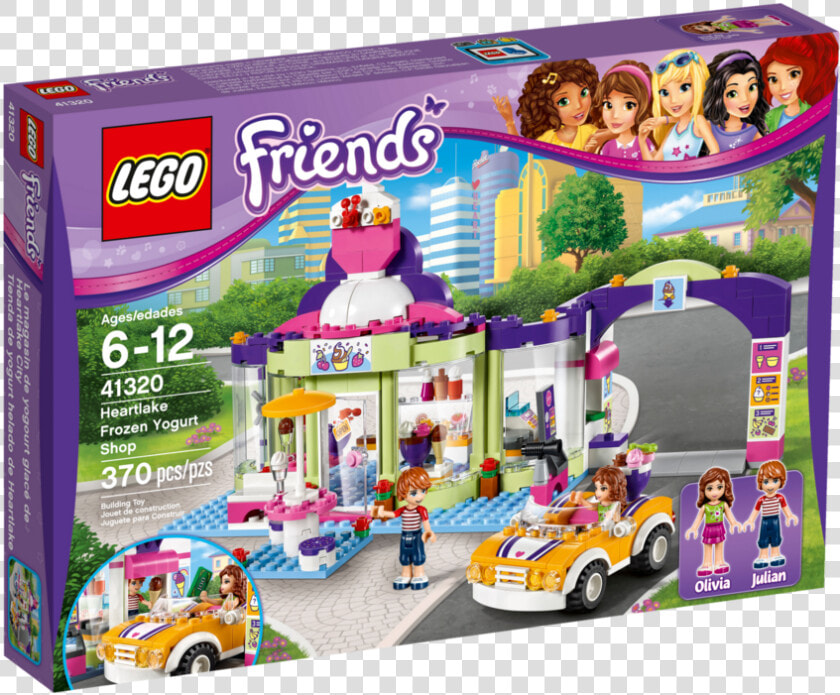 Lego Friends Heartlake Frozen Yogurt Shop   Png Download   Lego Friends Heartlake Yogurt Shop  Transparent PngTransparent PNG