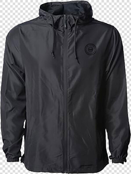 Live Infinite Supply Company Lightweight Windbreaker   Black Windbreaker Jacket  HD Png DownloadTransparent PNG