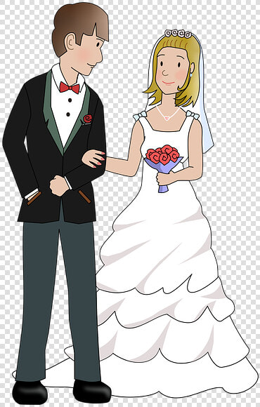 Wedding  Marriage  Married  Happy  Bride  Couple   Groom  HD Png DownloadTransparent PNG