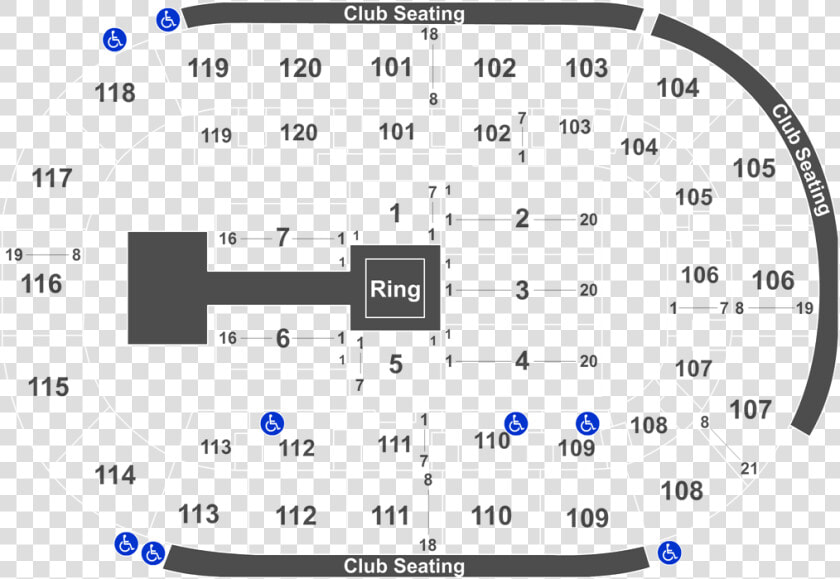 K Rock Centre Seating Chart  HD Png DownloadTransparent PNG