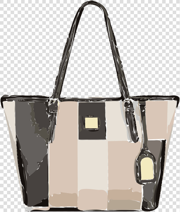 Tricolor Leather Handbag No Logo Clip Arts   Tote Bag  HD Png DownloadTransparent PNG