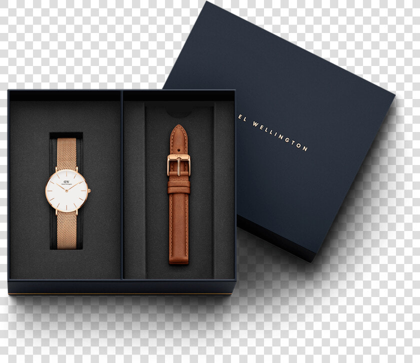 Classic Petite Melrose 32 Mm Rose Gold Classic Petite   Daniel Wellington Bracelet White  HD Png DownloadTransparent PNG