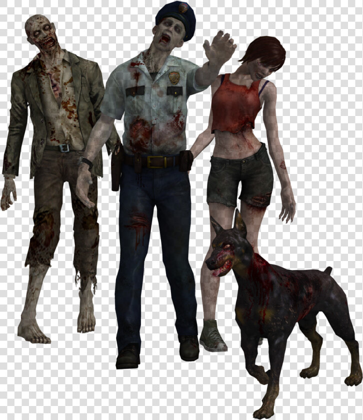 Png Zombies By Jaimito On Jpg Library   Resident Evil Zombies Transparent  Png DownloadTransparent PNG