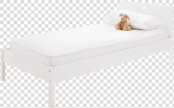 Star Bright Single Bed  Bright White   Bed Frame  HD Png DownloadTransparent PNG