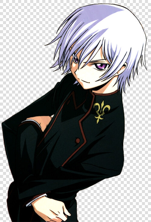 “ “ Transparent Lelouch Vi Britannia With White Hair   Lelouch Vi Britannia  HD Png DownloadTransparent PNG