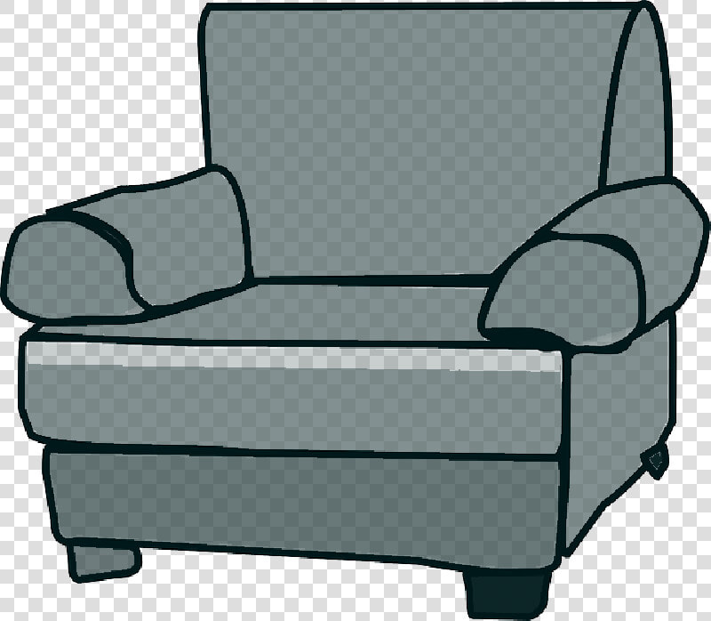 Blue  Chair  Cartoon  Purple  Love  Furniture  Seat   Chair Clip Art  HD Png DownloadTransparent PNG