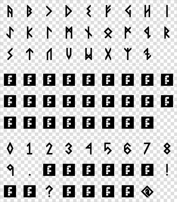 Viking Runes Font Download   Png Download   Font  Transparent PngTransparent PNG