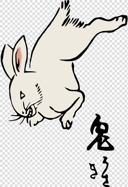 Art rabits And Hares carnivoran   Cartoon  HD Png DownloadTransparent PNG