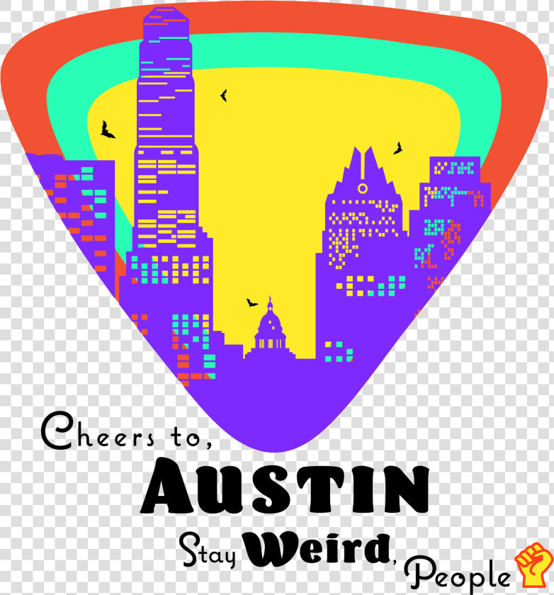 Austin Texas Hometown Drawing Complete   Graphic Design  HD Png DownloadTransparent PNG