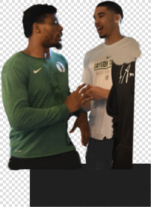 Jayson Tatum And Marcus Smart Data Src Https   Poster  HD Png DownloadTransparent PNG