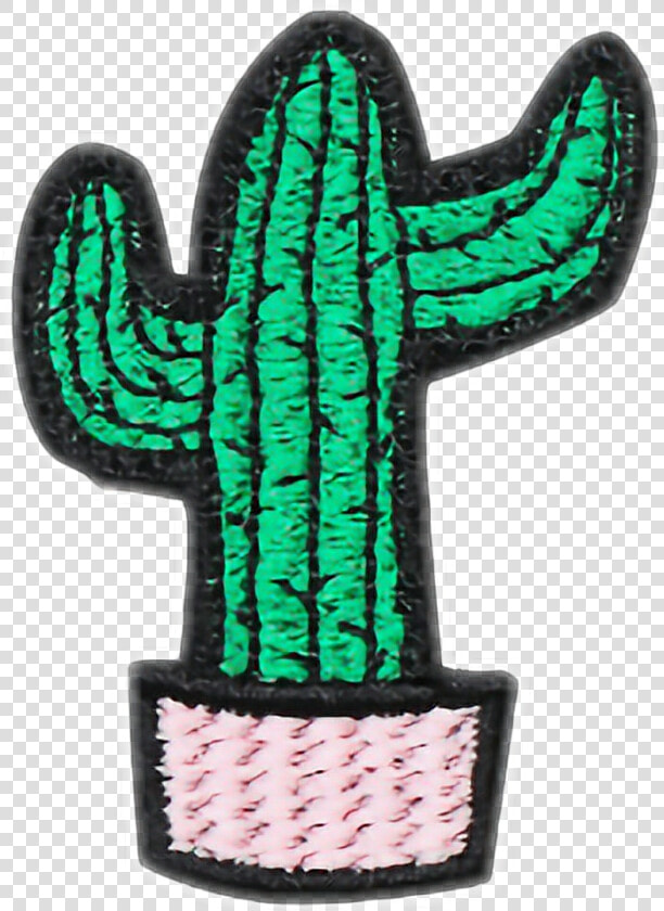  cactus  green pink  tumblr  aesthetic   Hipster Cactus Drawing  HD Png DownloadTransparent PNG