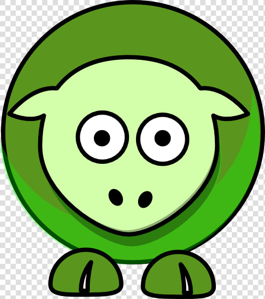 Sheep Cartoon Green 5a961eff Svg Clip Arts   Cartoon Clipart Sheep Pink  HD Png DownloadTransparent PNG