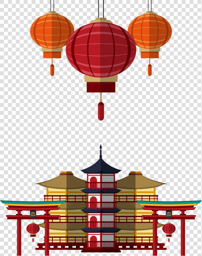 Drawing Japan Lantern   Japanese Lantern Transparent Background  HD Png DownloadTransparent PNG