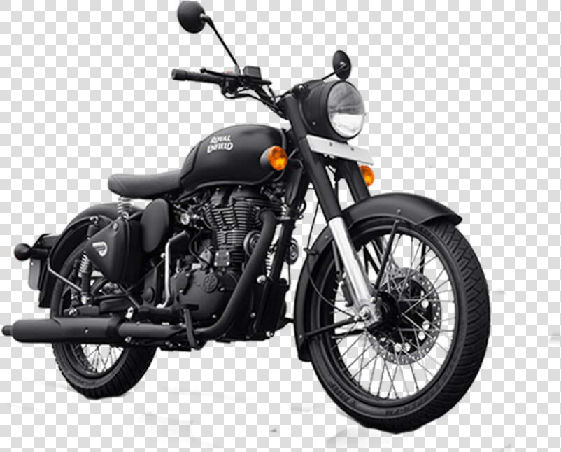 Royal Enfield Classic Stealth Black   Royal Enfield Classic 500 Stealth  HD Png DownloadTransparent PNG