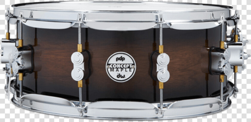 Pdp Concept Maple Red To Black Snare  HD Png DownloadTransparent PNG