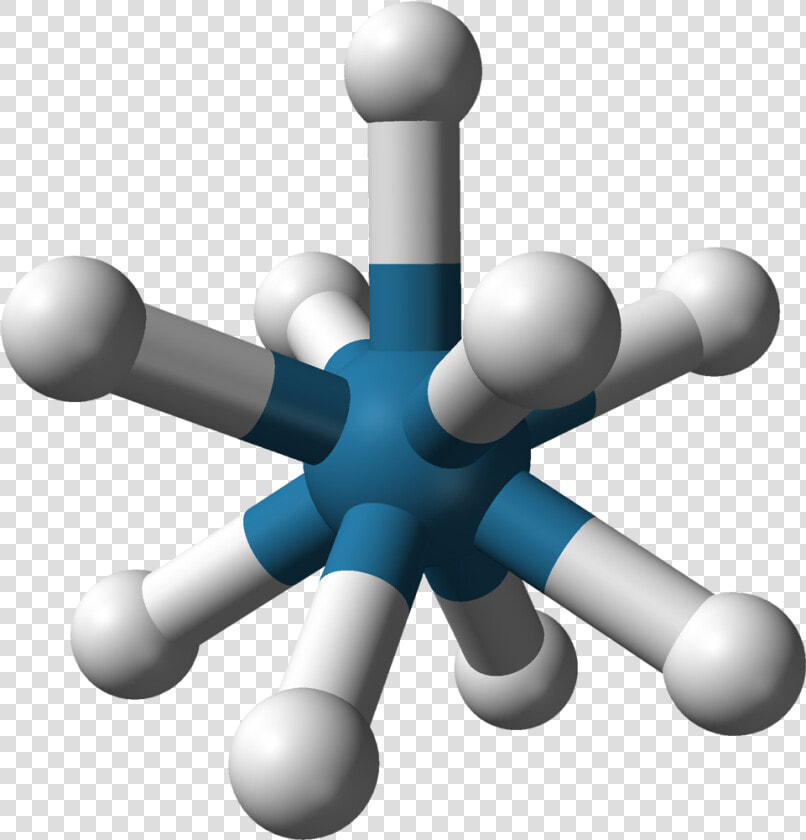 Nonahydridorhenate 3d Balls   Potassium Nonahydridorhenate  HD Png DownloadTransparent PNG