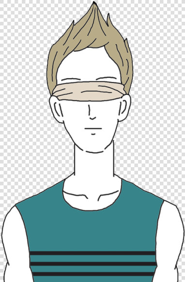 Blindfold   Cartoon  HD Png DownloadTransparent PNG