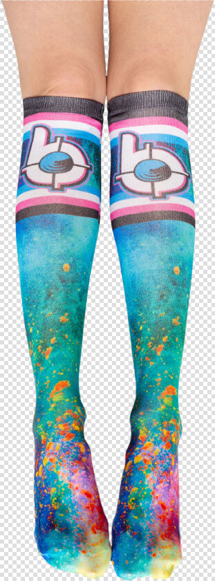 Rainbow Unicorn Tube Socks   Tights  HD Png DownloadTransparent PNG