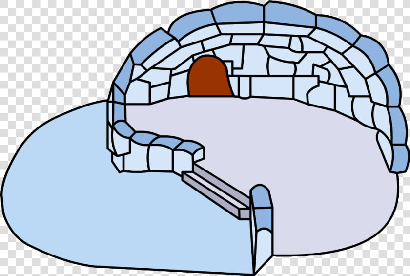 Snowy Backyard Igloo   Club Penguin Green Igloo  HD Png DownloadTransparent PNG