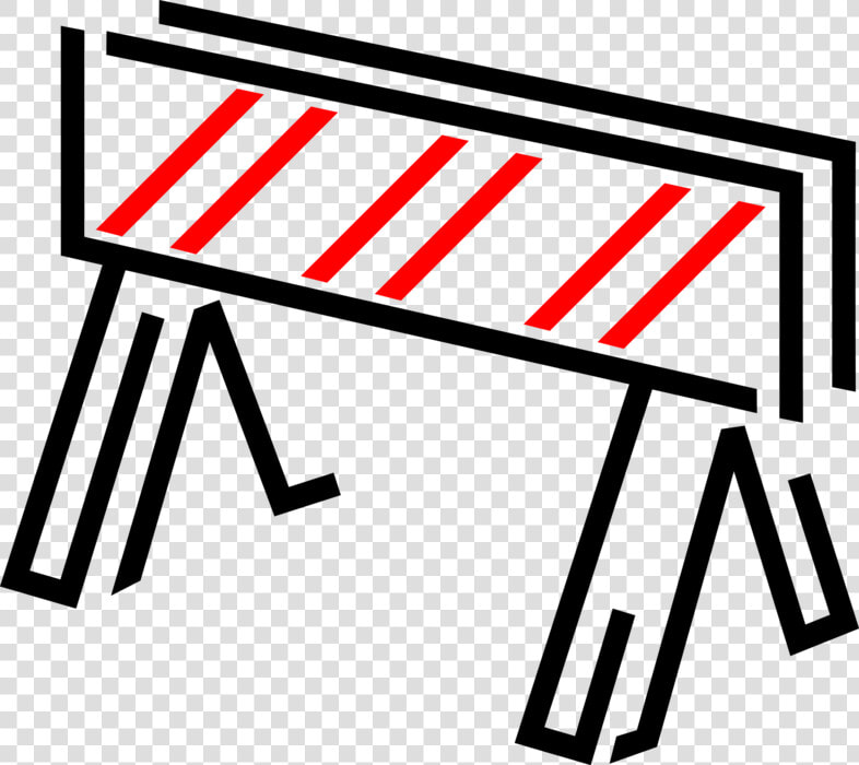 Vector Illustration Of Construction Industry Barrier  HD Png DownloadTransparent PNG