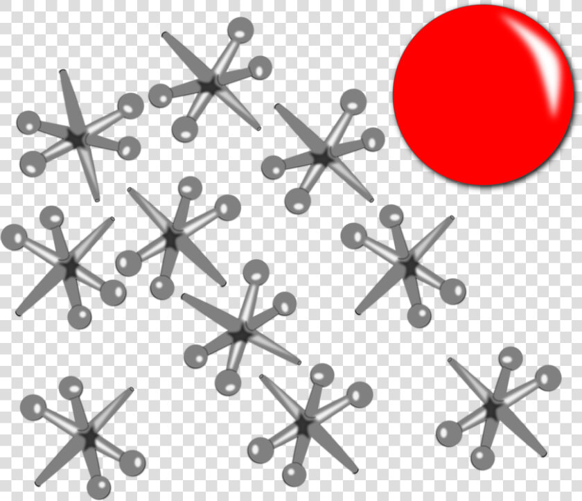 Game Jacks Ball S   Jacks Clipart  HD Png DownloadTransparent PNG