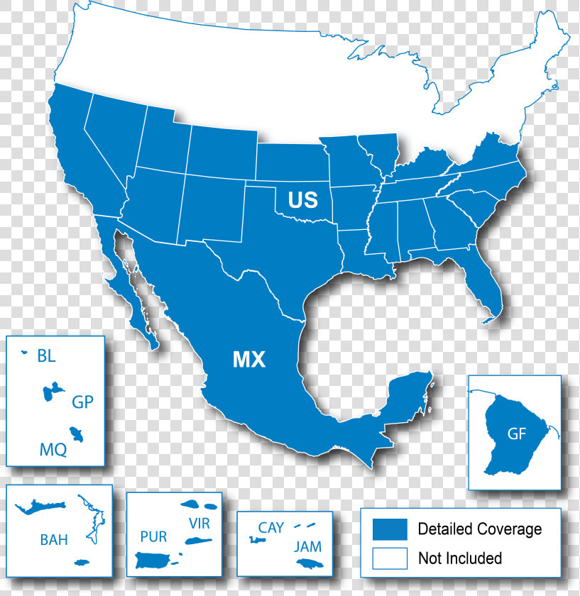 All North America Countries  HD Png DownloadTransparent PNG