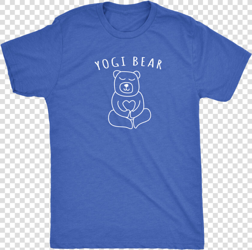 Yogi Bear Mens Vintage Feel Tri Blend T shirt In Blue   Circuit Zandvoort T Shirt  HD Png DownloadTransparent PNG