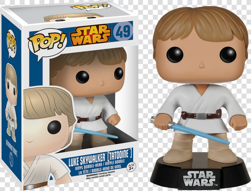 Tatooine Luke Skywalker Pop Vinyl Figure   non mint   Luke Skywalker Pop  HD Png DownloadTransparent PNG