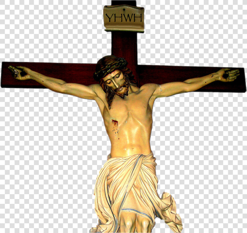 Clip Art Inri Cross   Jesus Christ On Cross Png  Transparent PngTransparent PNG