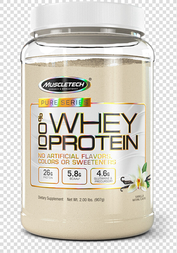 Pure Series 100  Whey Protein   Muscletech  HD Png DownloadTransparent PNG